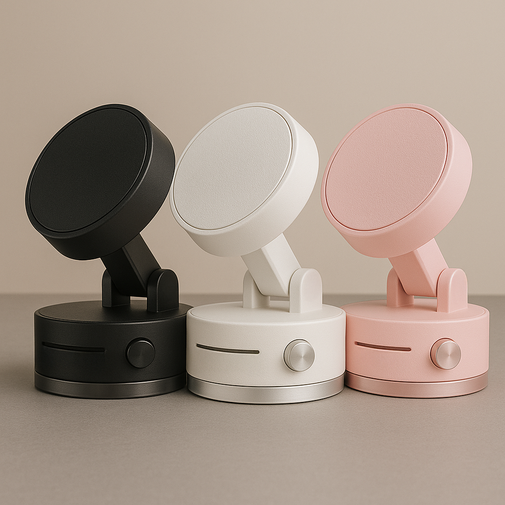 Suporte Magnético Para Celular, Sucção A Vácuo com Rotação 360°